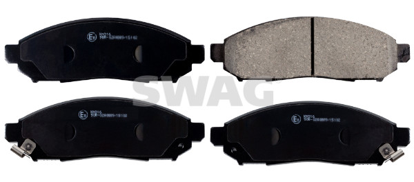 Kit pastiglie freno, Freno a disco - 33 10 5133 SWAG